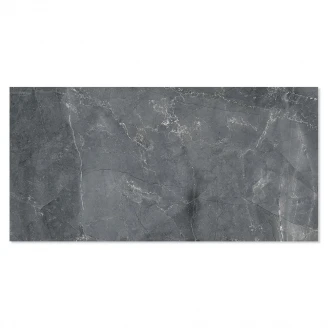 Marmor Klinker Marbella Mörkgrå Blank 60x120 cm-2